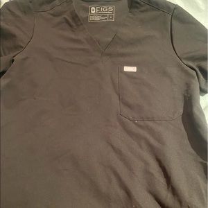 Black Figs Scrub Top